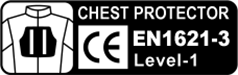 CE規格EN1621-3 胸部パッド