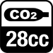 CO2 28cc