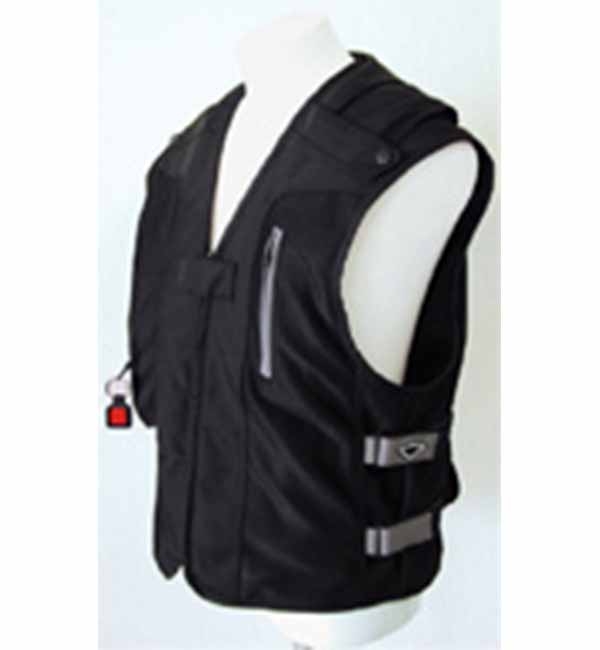 Vest MJ  エアバッグベスト  乗馬用製品  ヒットエアー - hit-air - 着用するエアバッグ  無限電光株式会社