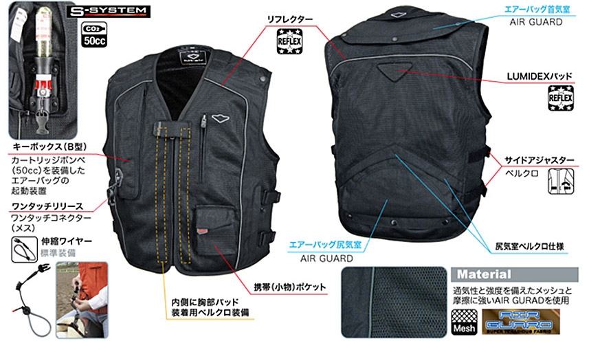 Vest MC5製品詳細